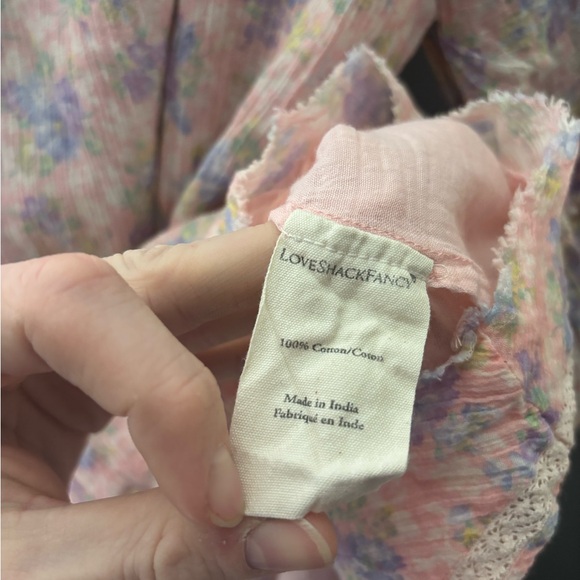 LoveShackFancy Noelle Dress Women’s Size Small - Picture 6 of 7